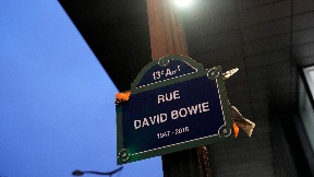 Ulica Dejvida Bouvija u Parizu